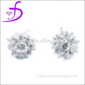 925 sterling silver jewelry wholesale cz chandelier earrings